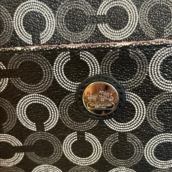 Coach Op Art Crossbody Bag in Signature Coated Canvas - Picture 7 of 10